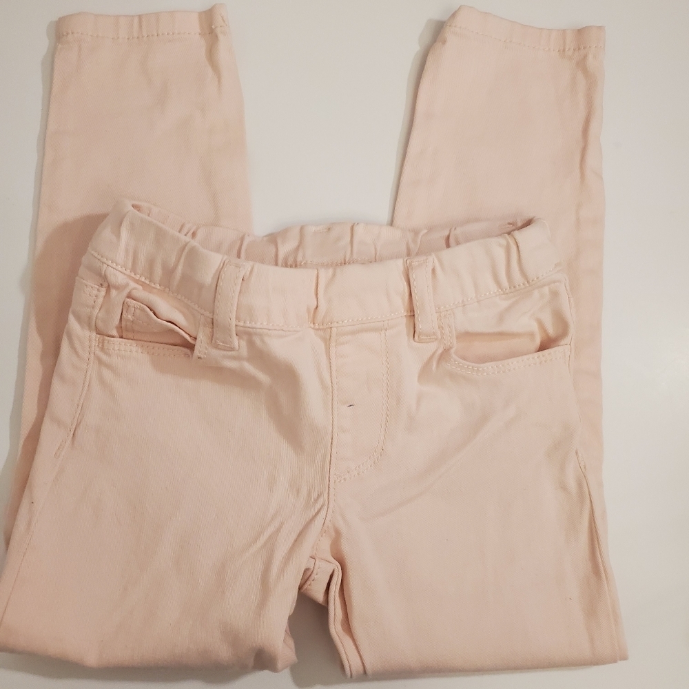 Carter's Girls Light Pink Jeggins 4